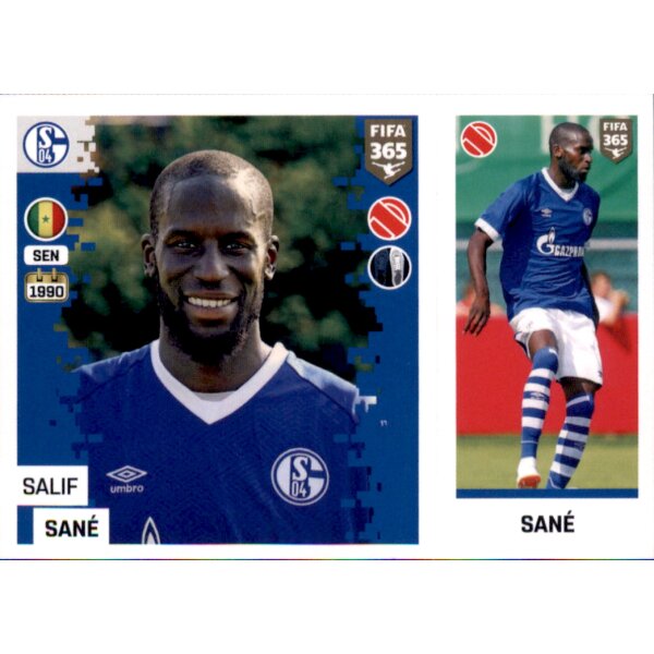 Sticker 193 a/b - Salif Sane - FC Schalke 04