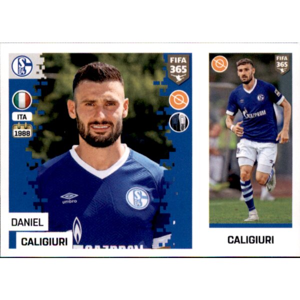 Sticker 203 a/b - Daniel Caligiuri - FC Schalke 04