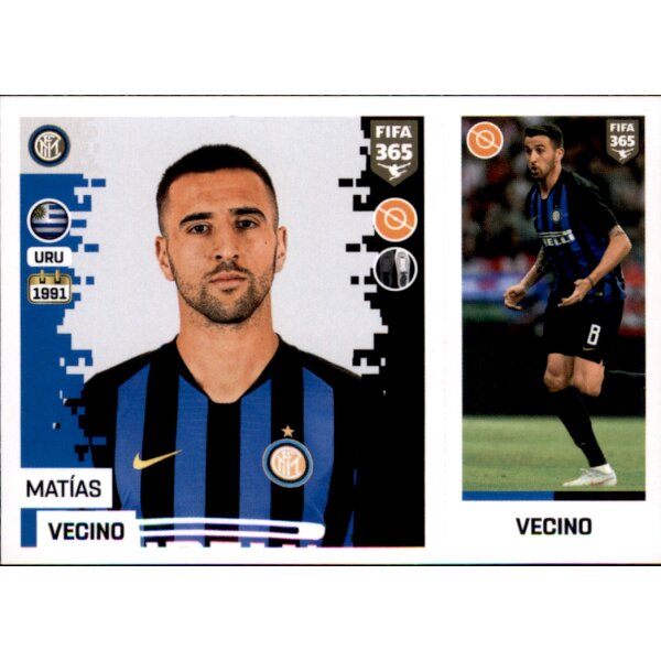 Sticker 215 a/b - Matias Vecino - FC Internazionale Milano