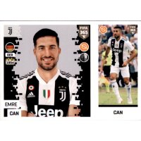 Sticker 229 a/b - Emre Can - Juventus Turin