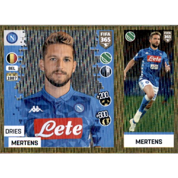 Sticker 252 a/b - Dries Mertens - SSC Neapel