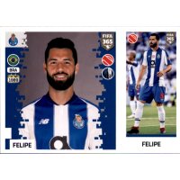 Sticker 274 a/b - Felipe - FC Porto