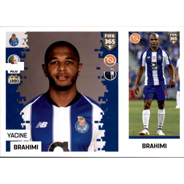 Sticker 283 a/b - Yacine Brahimi - FC Porto