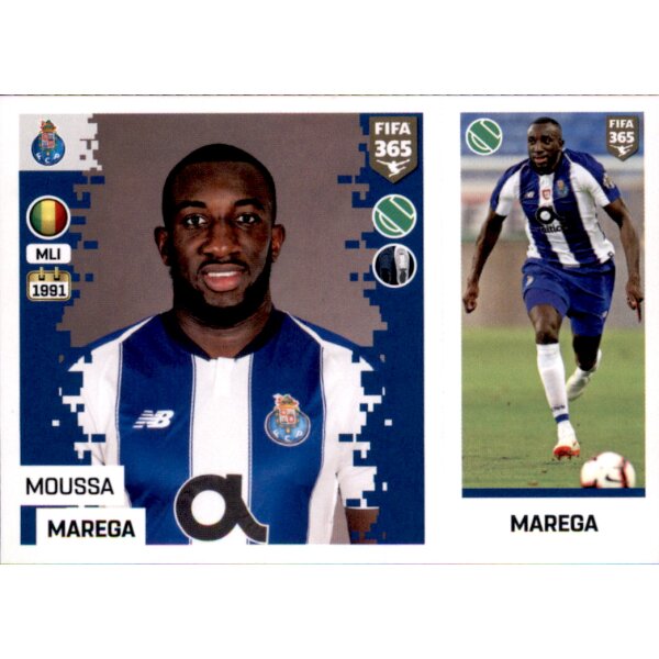 Sticker 286 a/b - Moussa Marega - FC Porto