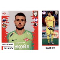 Sticker 288 a/b - Aleksandr Selikhov - FC Spartak Moskva