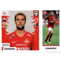 Sticker 293 a/b - Dmitri Kombarov - FC Spartak Moskva