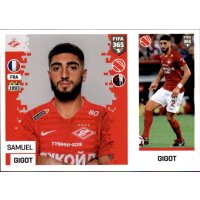 Sticker 294 a/b - Samuel Gigot - FC Spartak Moskva