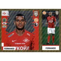 Sticker 296 a/b - Fernando - FC Spartak Moskva