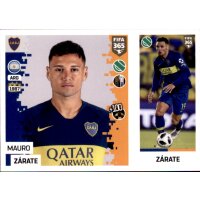 Sticker 315 a/b - Mauro Zarate - Boca Juniors