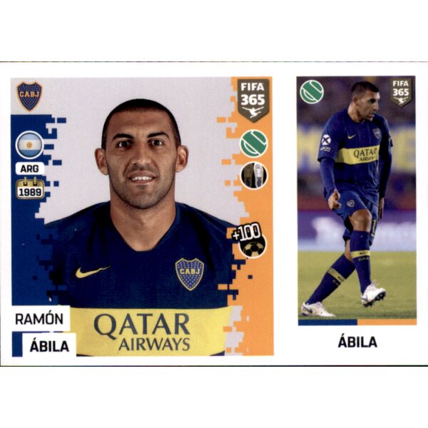 Sticker 316 a/b - Ramon Abila - Boca Juniors