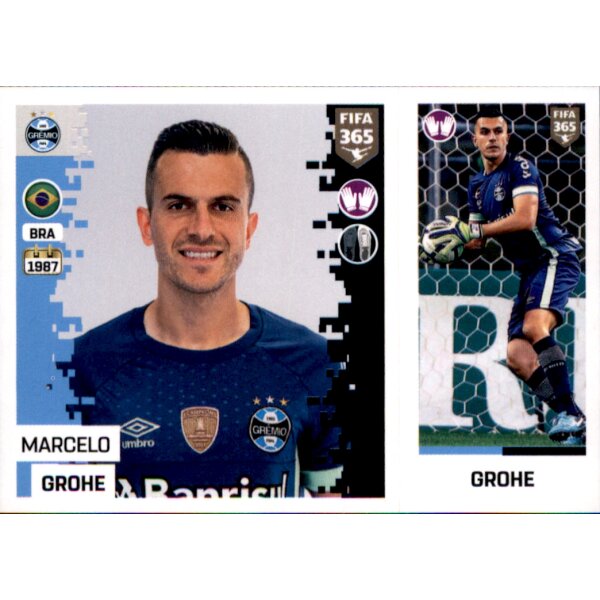 Sticker 336 a/b - Marcelo Grohe - Gremio