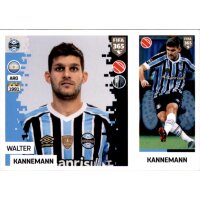 Sticker 339 a/b - Walter Kannemann - Gremio