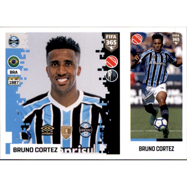 Sticker 340 a/b - Bruno Cortez - Gremio