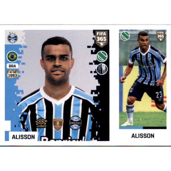 Sticker 347 a/b - Alisson - Gremio