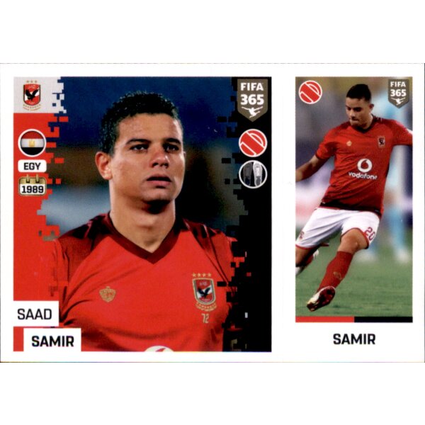 Sticker 354 a/b - Saad Samir - Al Ahly SC