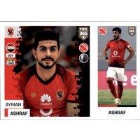 Sticker 356 a/b - Ayman Ashraf - Al Ahly SC