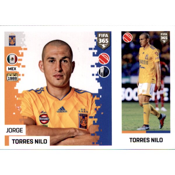 Sticker 387 a/b - Jorge Torres Nilo - Tigres Uanl