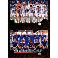 Sticker 406 a/b - Argentina / Iceland - Gruppe D