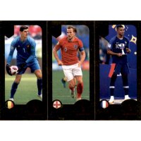 Sticker 437 a/b - Courtois / Kane / Mbappe - Golden...