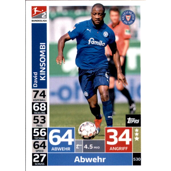 MX ACTION 530 - David Kinsombi - 2. Bundesliga