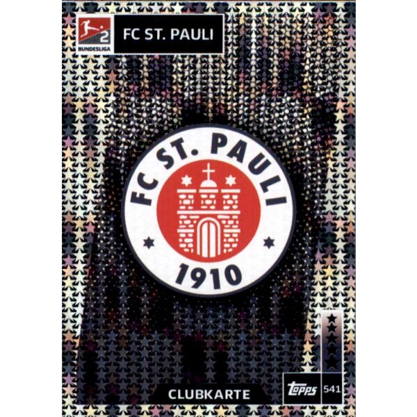 MX ACTION 541 - Clubkarte - FC St.Pauli  - 2. Bundesliga