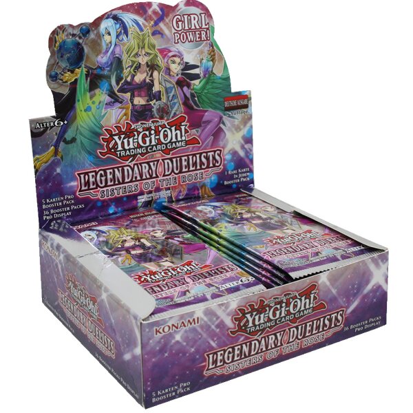 YGO Sisters of the Rose - 1 Display - Deutsch - 1. Auflage