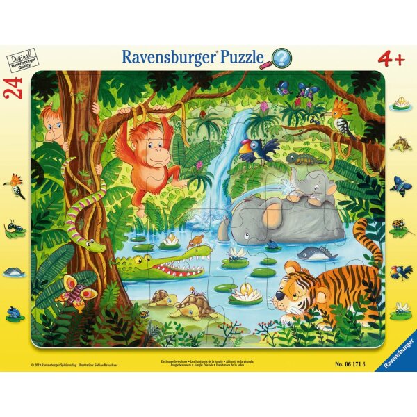 Ravensburger 06171 - Dschungelbewohner - 24 Teile