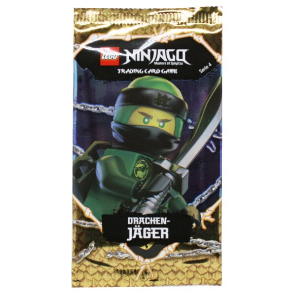 LEGO Ninjago - Serie 4 Trading Cards - 1 Booster - Deutsch