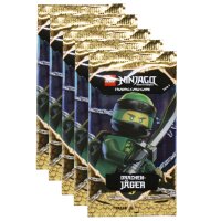 LEGO Ninjago - Serie 4 Trading Cards - 5 Booster - Deutsch