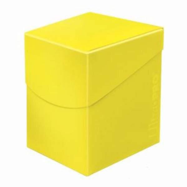 Lemon Yellow Eclipse Pro 100 Deck Box