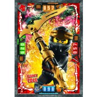 12 - Legacy Cole - Helden Karte - LEGO Ninjago SERIE 4