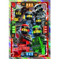 40 - Power Ninja team - Helden Karte - LEGO Ninjago SERIE 4