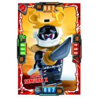48 - Action SamuraiX - Helden Karte - LEGO Ninjago SERIE 4