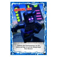 186 - Achtung, Oni! - Aktionskarte - LEGO Ninjago SERIE 4