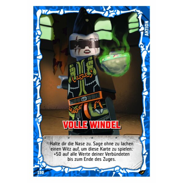 190 - Volle Windel - Aktionskarte - LEGO Ninjago SERIE 4