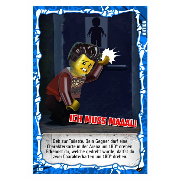 192 - ich muss maaal! - Aktionskarte - LEGO Ninjago SERIE 4