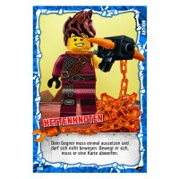 198 - Kettenknoten - Aktionskarte - LEGO Ninjago SERIE 4