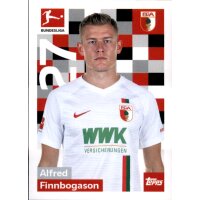 TOPPS Bundesliga 2018/2019 - Sticker 17 - Alfred Finnbogason