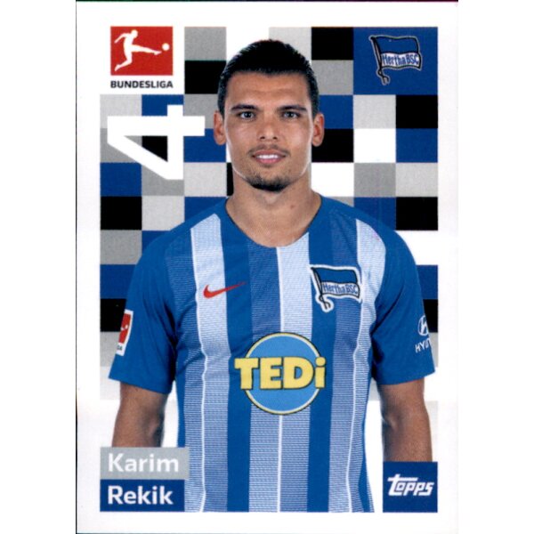 TOPPS Bundesliga 2018/2019 - Sticker 22 - Karim Rekik