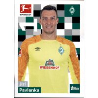 TOPPS Bundesliga 2018/2019 - Sticker 35 - Jiri Pavlenka