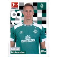 TOPPS Bundesliga 2018/2019 - Sticker 38 - Niklas Moisander