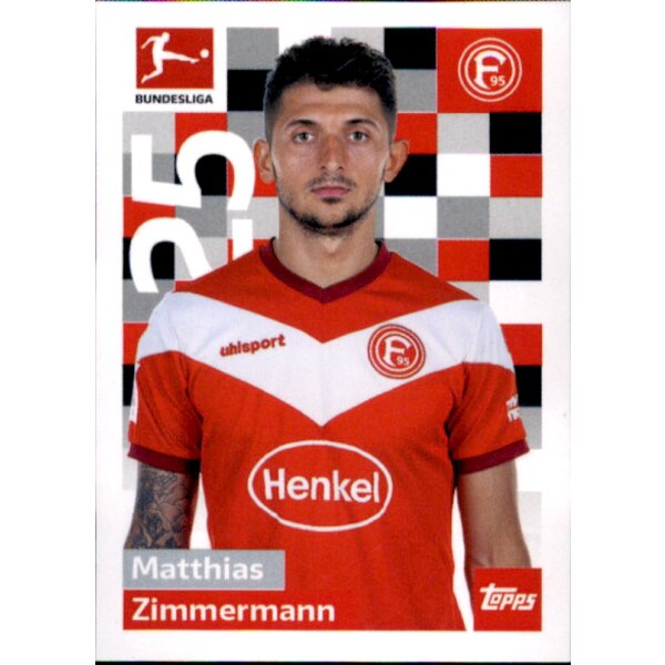 TOPPS Bundesliga 2018/2019 - Sticker 73 - Matthias Zimmermann