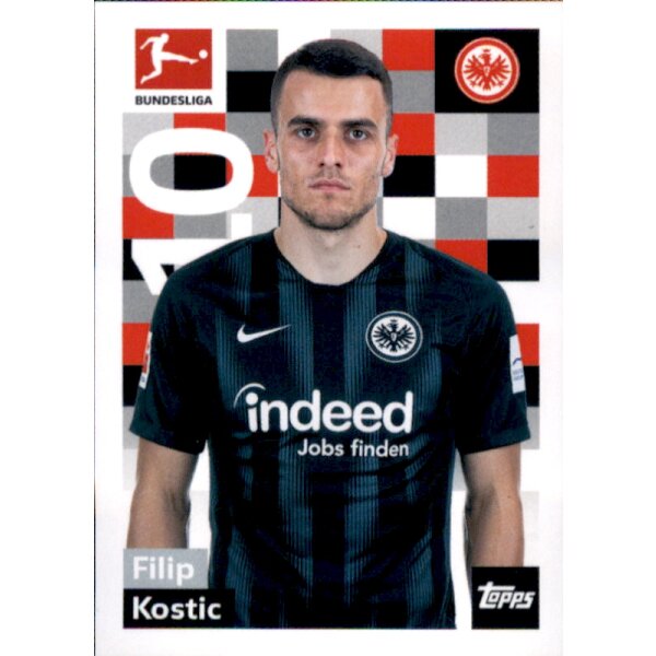 TOPPS Bundesliga 2018/2019 - Sticker 90 - Filip Kostic