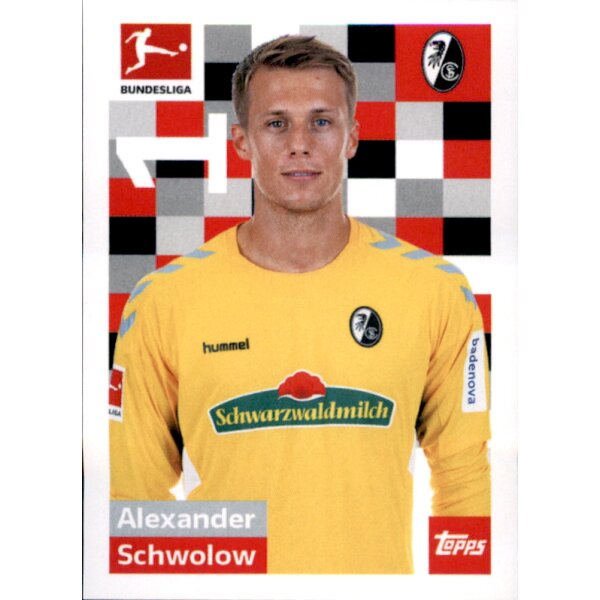 TOPPS Bundesliga 2018/2019 - Sticker 95 - Alexander Schwolow