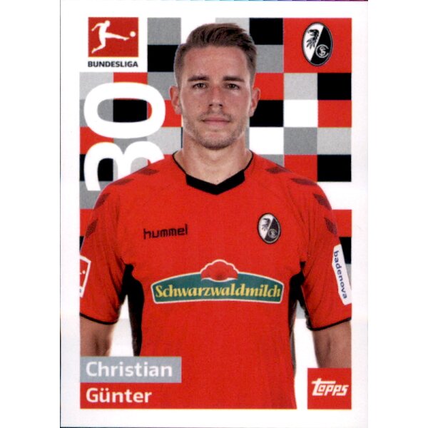 TOPPS Bundesliga 2018/2019 - Sticker 97 - Christian Günther