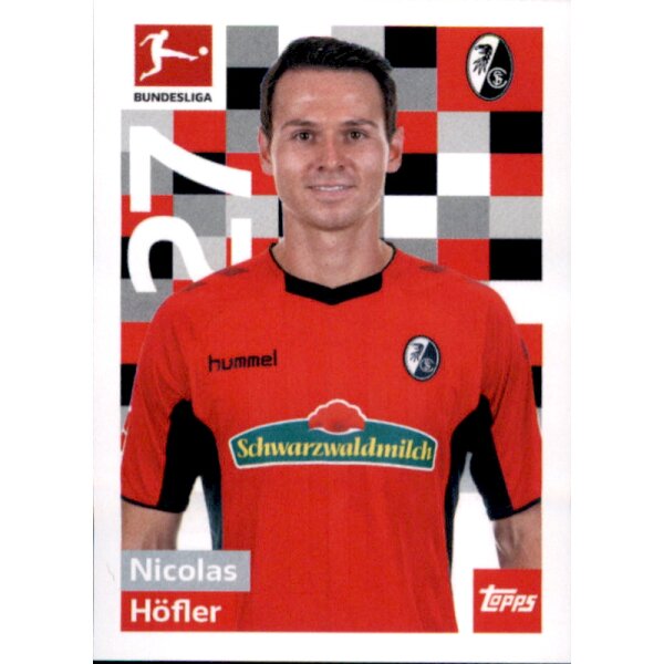 TOPPS Bundesliga 2018/2019 - Sticker 101 - Nicolas Höfler