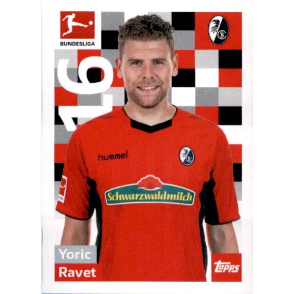 TOPPS Bundesliga 2018/2019 - Sticker 105 - Yoric Ravet