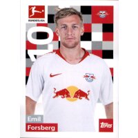 TOPPS Bundesliga 2018/2019 - Sticker 150 - Emil Forsberg