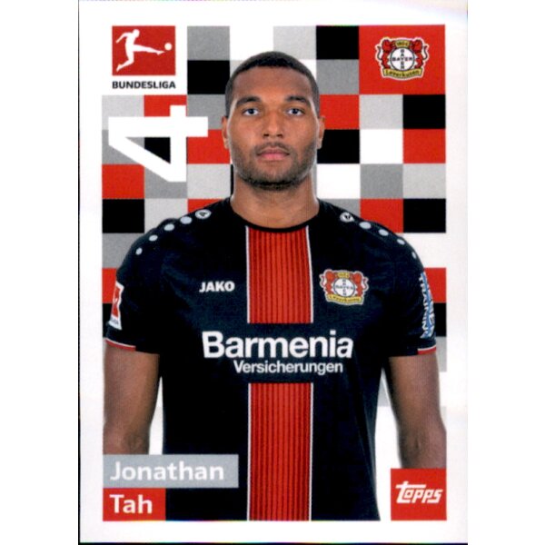 TOPPS Bundesliga 2018/2019 - Sticker 158 - Jonathan Tah