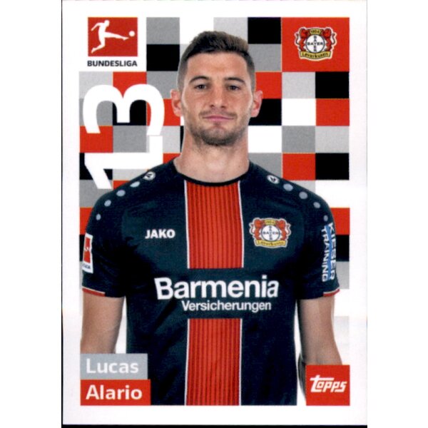 TOPPS Bundesliga 2018/2019 - Sticker 166 - Lucas Alario